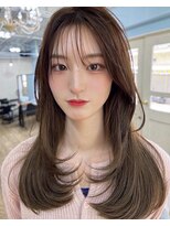 アンメリーアン(Ann merry ann)&nbsp;【透明感♪韓国風エギョモリ】シースルーバング大人可愛い小顔