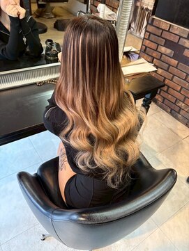 ヴァンクラウドコウベ(VENT CLOUD KOBE) 20代30代大人可愛いエクステミルクティベージュカラー