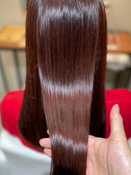 カミヒトエ。の写真/ワンランク上の美髪に仕上がる“オーナー自身が開発した”こだわりのトリートメントをご提供―。
