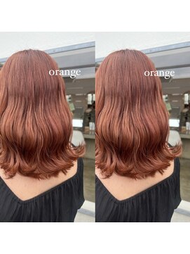 ルーム プロデュースドバイ アミカ(Room produced by Amica) 夏にオススメオレンジカラー