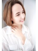 ジェンダーレス/30代40代50代/絶壁解消小顔前下がりショート