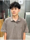 パーマ　メンズパーマ　ニュアンスパーマ　マッシュ