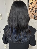 ルノン(LUNON)&nbsp;暗めカラーグランマッシュデザインカラーフェイスフレーミング