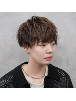 クロムトウキョウ ザ バーバー ネオン 新宿店(CHROM TOKYO the Barber ne/on)&nbsp;マッシュ/ニュアンスパーマ/ツーブロック