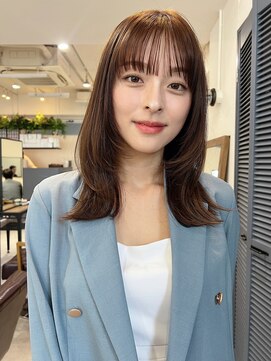 コート 表参道(Cote) 美髪レイヤーカット/顔まわりレイヤー/くびれミディアムレイヤー