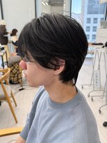 ビューナゴヤ 名駅(VIEW NAGOYA)&nbsp;メンズ/サーフカール/刈り上げセンターパート/波巻きツイスパ