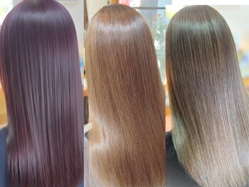 サクラ ビューティ ヴィレッジ(SAKURA Beauty village)の写真/家族にも教えたくなる髪質改善に必須のホームケア付きトリートメントを提供します＊自宅でも簡単にケアを♪