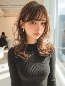 ダル 渋谷/表参道(DAL.) レイヤーカット髪質改善カラー透明感カラー顔まわりカット