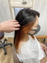 TELA HAIR 石岡店【テーラヘアー】【4月15日NEW OPEN（予定）】 &nbsp;オレンジインナー【TELA HAIR 石岡】