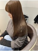 艶髪ロング×透明感抜群☆オリーブベージュ