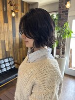 ビュートヘアー(Viewt hair)&nbsp;【viewt hair】切りっぱなしボブ × フェイスレイヤー 福山市