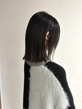 ヘア スノー(HAIR SNOW) 暗髪☆グレージュカラー
