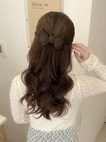 スイ(sui) リボンハーフアップ