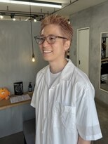シー(Ciii)&nbsp;Stylistイケダ>>スパイキーショート×ウォームベージュ