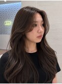 韓国ヘア/レイヤーカット/韓国風レイヤー/ブラウン