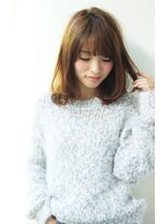 アンアミ オモテサンドウ(Un ami omotesando) 【Un ami】ふんわりワンカール扱いやすい愛されミディ(増永剛大)