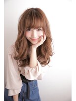 ヘアーメイクジェンテ(hair make gente)&nbsp;ゆる巻きピンクアッシュ