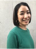 【Sunialyがお届けする】扱いがしやすい大人ボブ♪