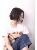 無造作ボブ【髪質改善RUANA青山】
