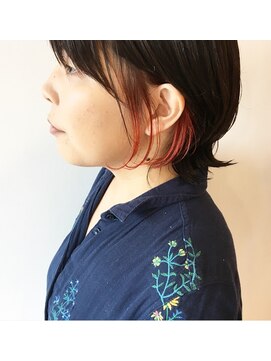 ノット 成田公津の杜(Knot) インナーオレンジ×ショートウルフ