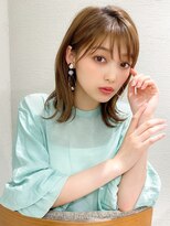 シルクレイ 吉祥寺店(Silk-lei) ウザバング×小顔外ハネセミディ 20代30代/Silk-lei吉祥寺