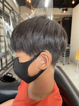 フィールグッドカンパニー(Feel Good Company) キッズカット刈り上げナチュラルショートマッシュ