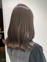 アジールヘア 池袋東口店(agir hair)&nbsp;ココアブラウンダブルカラービタミンカラーくびれヘア池袋