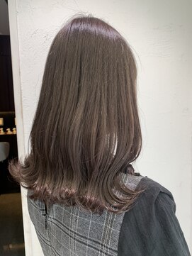 アジールヘア 池袋東口店(agir hair) ココアブラウンダブルカラービタミンカラーくびれヘア池袋