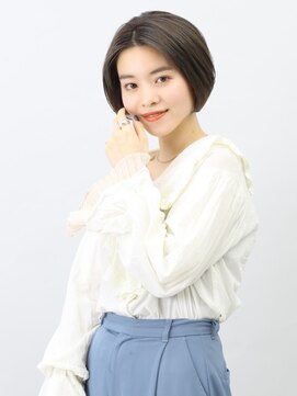 ソシエ 天王寺ミオ店 透明感/アッシュカラー/センターパート［天王寺駅］