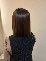 ナチュラルストレートスタイル！