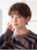 マッシュショート20代30代40代大人可愛い暗髪うる艶髪青山表参道