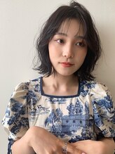 ジュノ イオン鹿児島店(Juno)&nbsp;ミディアムレイヤー×アッシュ
