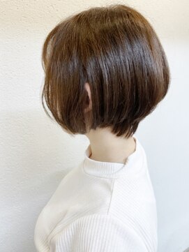 ニット 銀座(knit) 《knit銀座》大人可愛い20代30代40代ショートボブ丸み前下がり