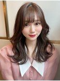 ゆるふわレイヤーカットとモテ髪ヘア