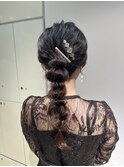 結婚式参列編み下ろしアレンジ