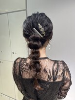 結婚式参列編み下ろしアレンジ