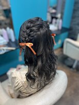 リエラ 新宿(RIERA)&nbsp;編み込みハーフツイン