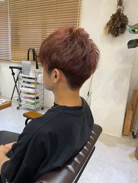 チリンバイロストシティー(Chillin by LOSTCITY) レッドショート髪質改善スクールカット