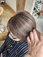 シークエンス 外苑前(SEAQUENCE)&nbsp;白髪ぼかしカラーで上品大人スタイルに！白髪染め卒業[外苑前]