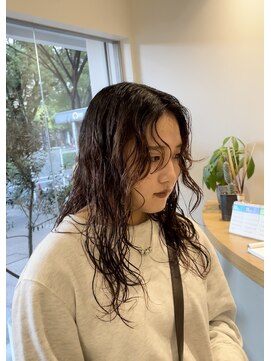 シアン 矢場町店(CYAN.) くせ毛にパーマ×ゆるめウェーブ