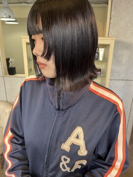 ヌメロオオサカ(Numero OSAKA) 切りっぱなしボブ