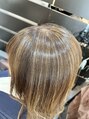 テーラヘアー 蘇我2号店(TELA HAIR) 白髪ぼかしのハイライト