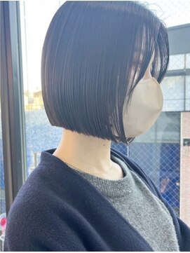 ロンドカスティーヨ 四日市(Lond castillo) 【futaba】切りっぱなしボブ/髪質改善/縮毛矯正