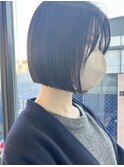 【futaba】切りっぱなしボブ/髪質改善/縮毛矯正