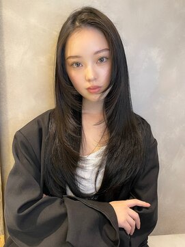 トルネード(TORNADO) 韓国風へア 似合わせカット エアリーロング 美髪M20240225