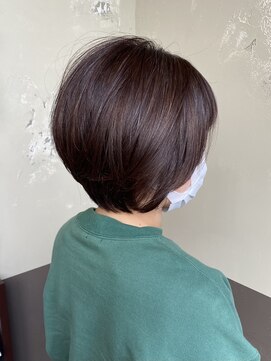 ヘアーメイク アチャ(hair make accha) 切りっぱなしボブ/エアリーロング/美髪/ピンクブラウン/観音寺市