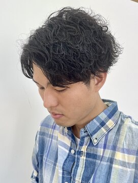 アッシュ 十日市場店(Ash) 波巻きツイストスパイラルパーマ