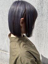 ラウンジ モリオ イケブクロ(Lounge MORIO Ikebukuro)&nbsp;◎切りっぱなしボブ／ラベンダーアッシュ◎