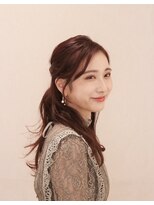 ゆるふわハーフアップ　３０代・４０代・５０代　表参道