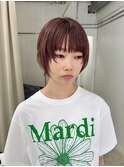 【顔周りにワンポイント☆ショートヘア】